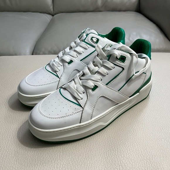 Just Don Basketball Courtside Low Top Sneakers - Made in Italy - EU 41/M8W9.5 - Picture 1 of 13
